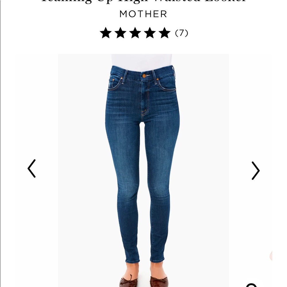 Mother looker ankle fray size 30